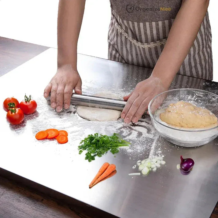 Multi-Purpose Stainless Steel Cutting Board (41x31 cm) big size