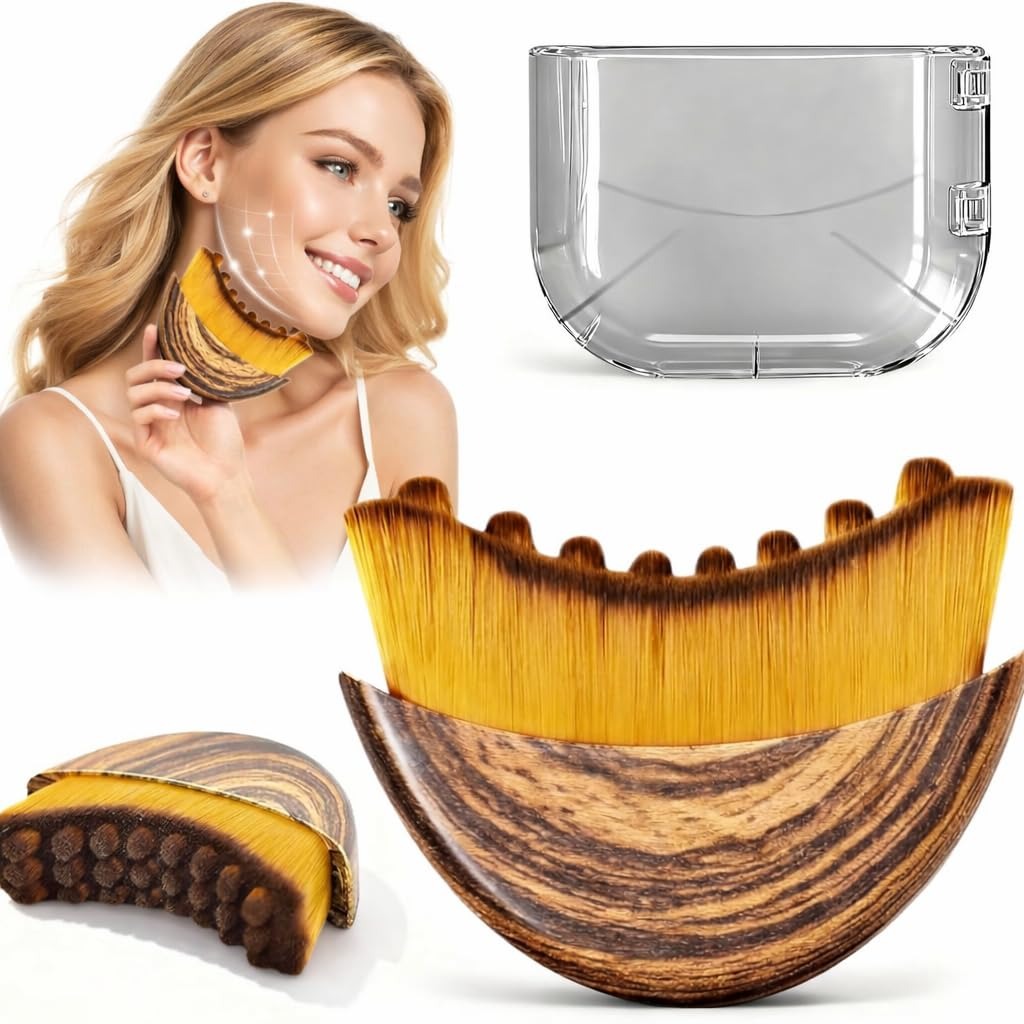 lymphatic contour face brush