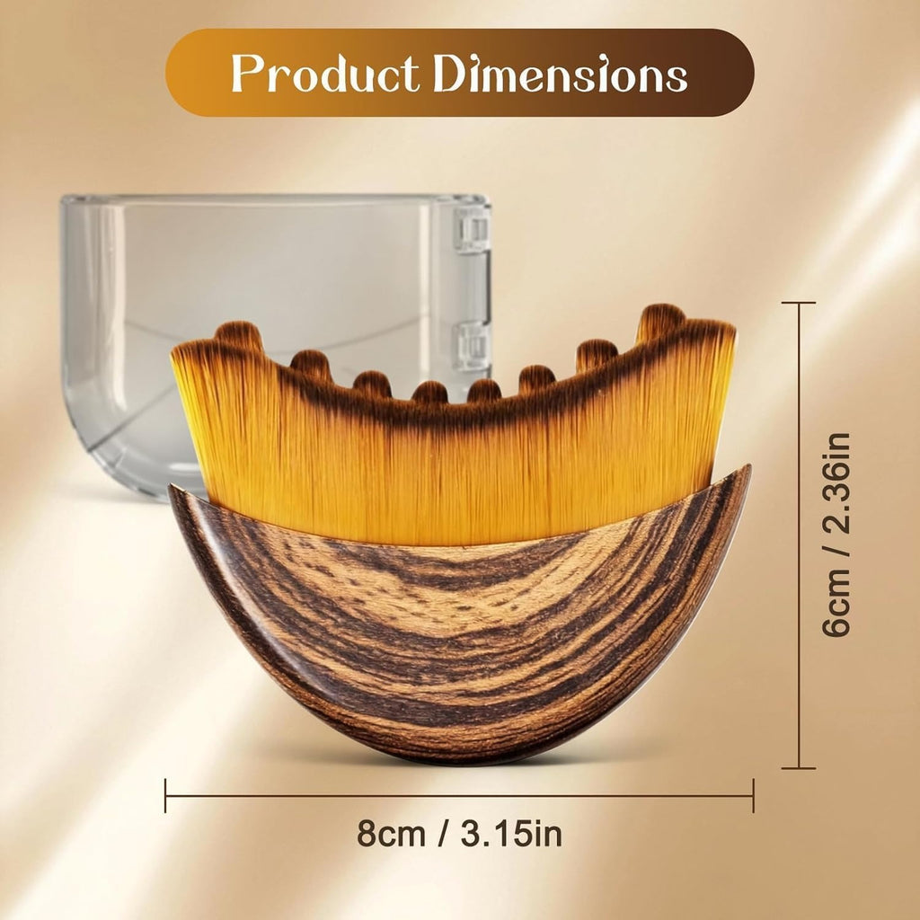 lymphatic contour face brush