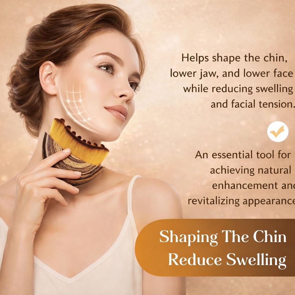 lymphatic contour face brush