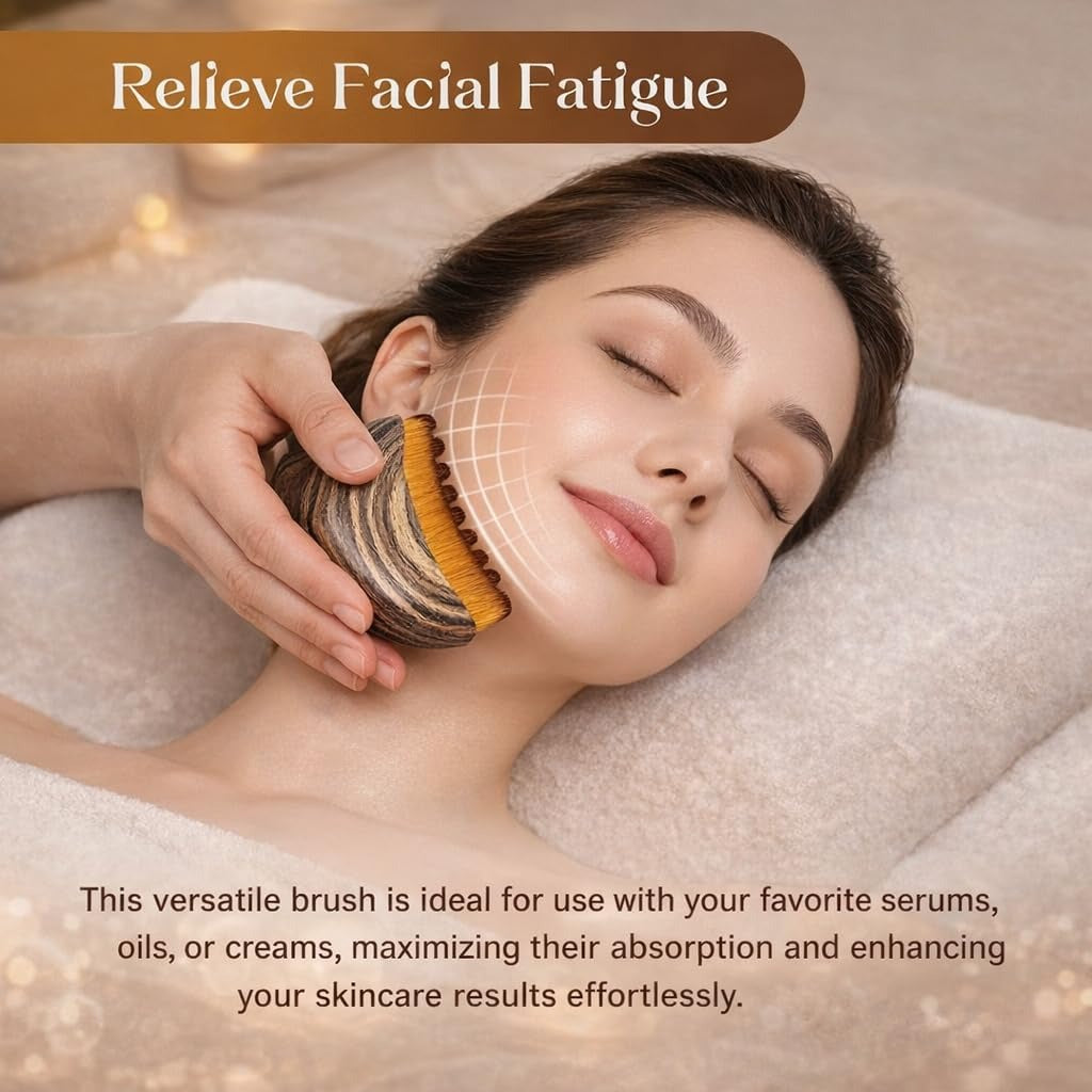 lymphatic contour face brush