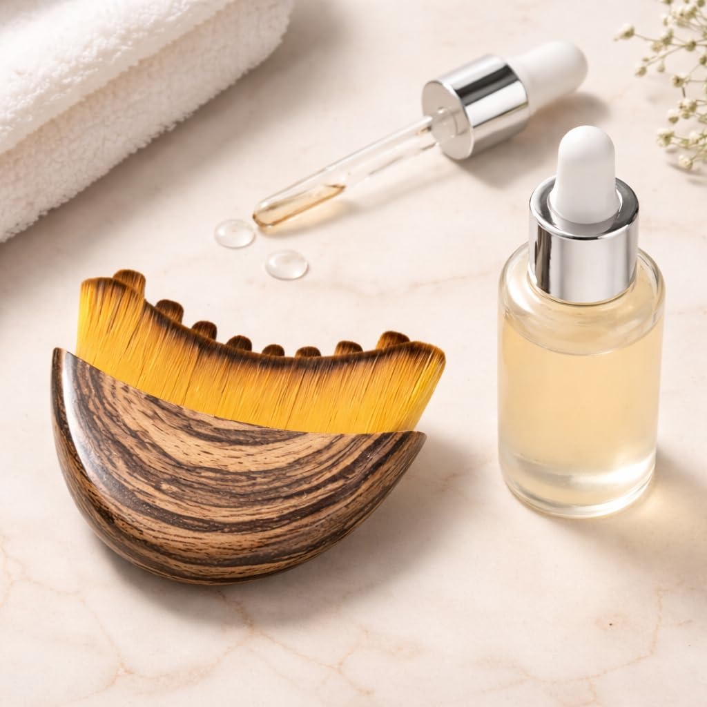 lymphatic contour face brush