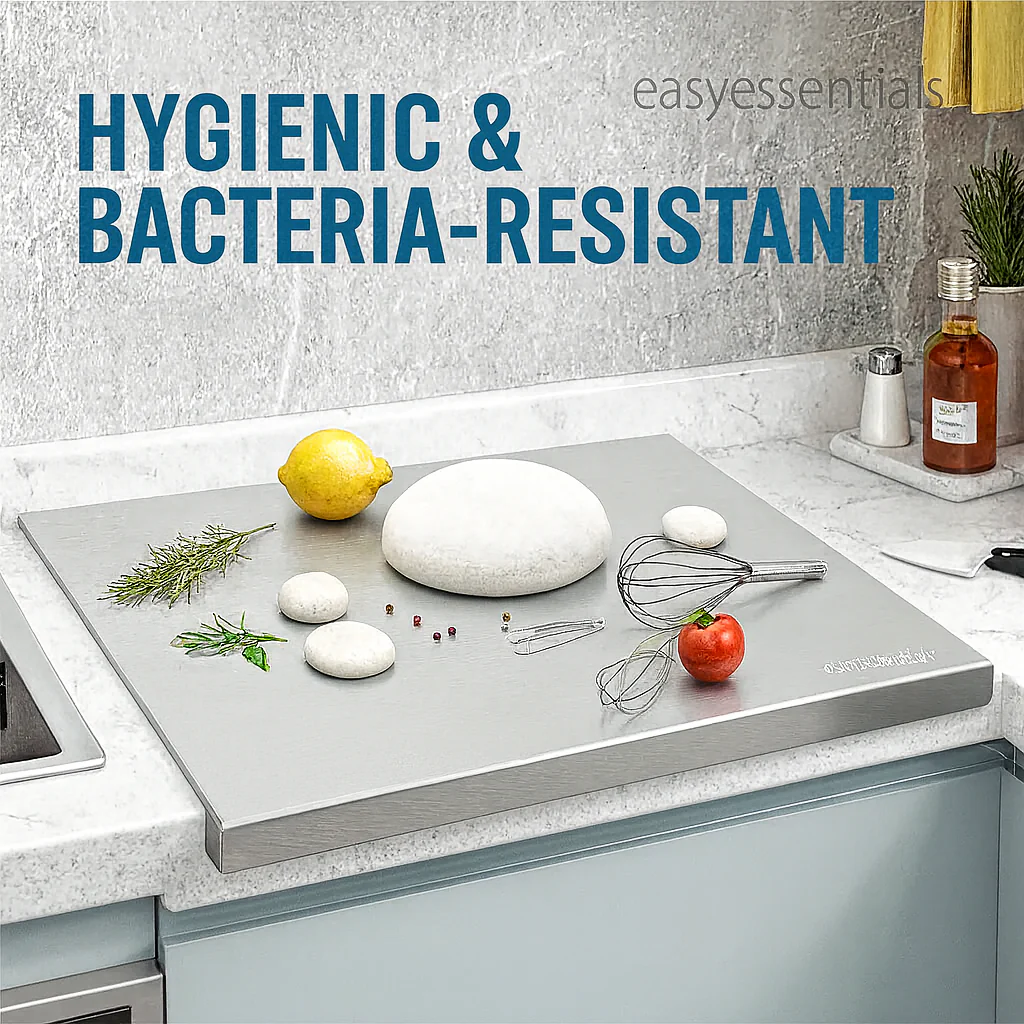 Multi-Purpose Stainless Steel Cutting Board (41x31 cm) big size