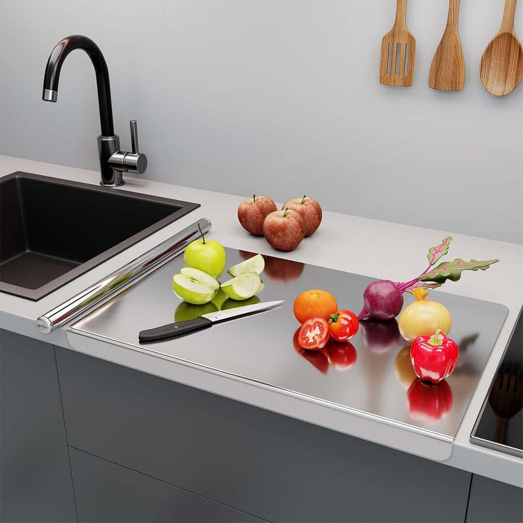 Multi-Purpose Stainless Steel Cutting Board (41x31 cm) big size