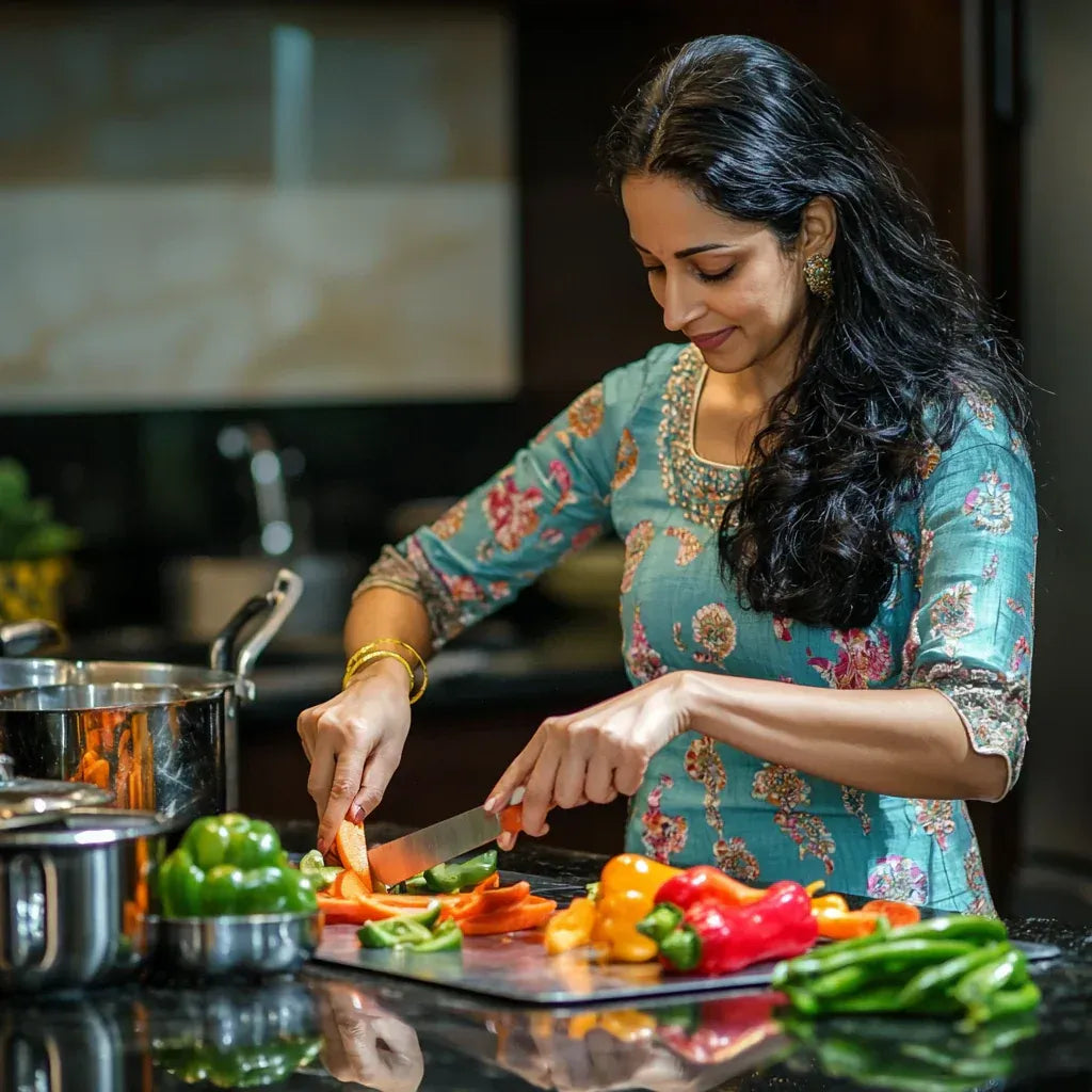 Multi-Purpose Stainless Steel Cutting Board (41x31 cm) big size